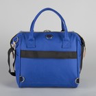 Сумка-рюкзак 2 в 1 на колёсах 18", отдел на молнии, наружный карман, цвет синий - фото 9556560