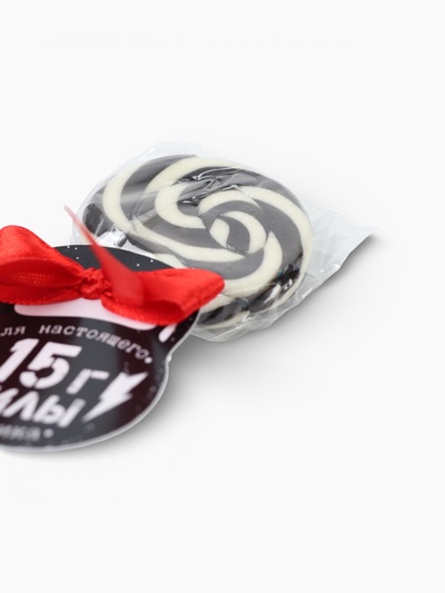 Леденец на палочке «15 г силы», вкус: кола, 15 г