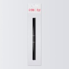 Кисть шпатель для акрил-геля, лепесток, 14 см, d=6×9 мм, чёрная - Фото 6