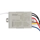 Пульт управления светом Uniel UCH-P005-G4-1000W-30M, 4 канала х 1000 Вт, радиус действия 30м - фото 9255572