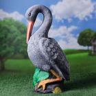 Садовая фигура "Журавль", серый цвет, 53 см - Фото 1