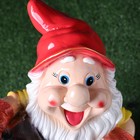 Садовая фигура "Гном с фонарём", разноцветная, гипс, 40 см - Фото 4