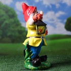 Садовая фигура "Гном с фонарём", разноцветная, гипс, 40 см - Фото 2