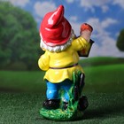 Садовая фигура "Гном с фонарём", разноцветная, гипс, 40 см - Фото 3