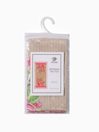 Дорожка на стол Этель «Пионы» 30×70 см, 100% хлопок, саржа 190 г/м², бежевая/розовая - фото 119044485