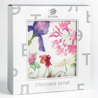 Скатерть "Луговые цветы" d=220 см, 100% хл, саржа 190 гр/м2 - фото 25924005