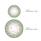 Скатерть "Луговые цветы" d=220 см, 100% хл, саржа 190 гр/м2 - фото 25924006