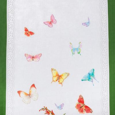 Дорожка на стол «Луговые цветы», 40×146 см+/-3 см, 100% хлопок, саржа 190 гр/м2