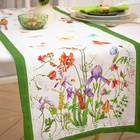 Дорожка на стол «Луговые цветы», 40×146 см±3 см, 100% хлопок, саржа 190 г/м² - Фото 7