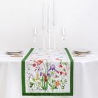 Дорожка на стол «Луговые цветы», 40×146 см±3 см, 100% хлопок, саржа 190 г/м² - Фото 8