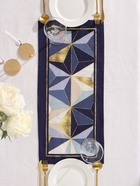 Дорожка на стол Этель «Геометрия» 30×70 см, 100% хлопок, саржа 190 г/м², синяя 4026200