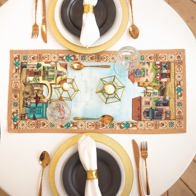 Дорожка на стол Этель «Италия» 30х70 см, 100% хлопок, саржа 190 гр/м2