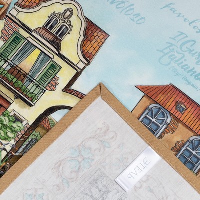 Дорожка на стол Этель «Италия» 30х70 см, 100% хлопок, саржа 190 гр/м2