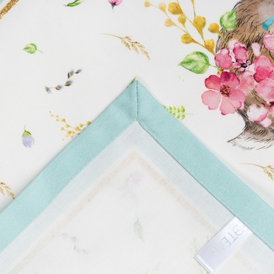 Дорожка на стол Этель «Счастливая Пасха» 30×70 см, 100% хлопок, саржа 190 г/м²