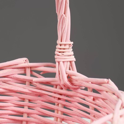 Набор корзин плетёных, 2 шт., 24×13×26 см, 19×11×22 см, ива