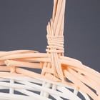 Набор корзин, 3 шт, 36×14×39 см, 32×12×34 см, 27×11×29 см, ива - Фото 4