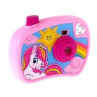 Фотоаппарат с проектором «Самой лучшей девочке», цвет розовый - фото 3828166