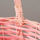 Корзина плетеная, 20×20×11,5/25 см, ива - Фото 2