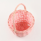 Корзина плетеная, 20×20×11,5/25 см, ива - Фото 3