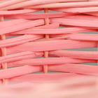 Корзина плетеная, 20×20×11,5/25 см, ива - Фото 4