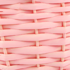 Корзина плетеная, 20×20×11,5/25 см, ива - Фото 5