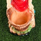 Садовая фигура "Девочка с корзинкой", разноцветная, гипс, 38 см, микс - Фото 6