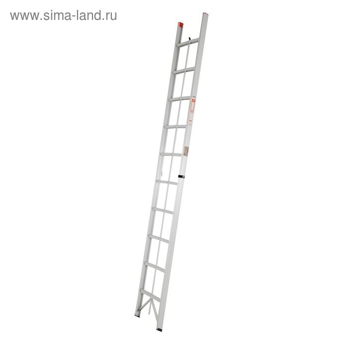 Лестница ТУНДРА, 10 ступеней, 3 м, алюминиевая, складная - Фото 1