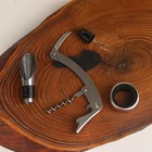 Подарочный набор для вина новогодний Keep calm: 5 предметов - Фото 2