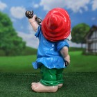 Садовая фигура "Гном-скрипач",разноцветная, 48 см, микс - Фото 4