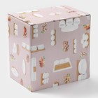 Набор чайный керамический на деревянной подставке «Эстет», 6 предметов: 2 чашки 200 мл, 2 подставки 9.5 см, 2 ложки, цвет белый - Фото 10