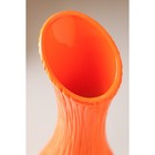 Ваза керамическая "Лиза", настольная, оранжевая, 32 см - Фото 4