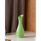 Ваза керамическая "Лиза", настольная, зелёная, 32 см - Фото 2