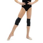 Наколенники для гимнастики и танцев Grace Dance, с уплотнителем, р. XXS, 3-6 лет, цвет чёрный - фото 4263476