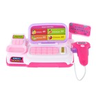 Набор игровой «Мини касса» с аксессуарами, световые и звуковые эффекты - Фото 2