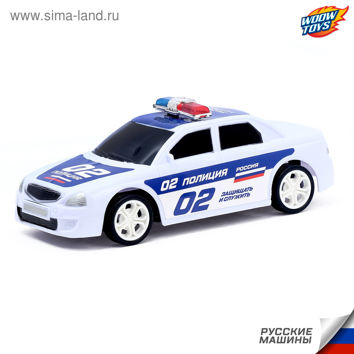 Машина инерционная «RUS Авто - Полиция» - Фото 1