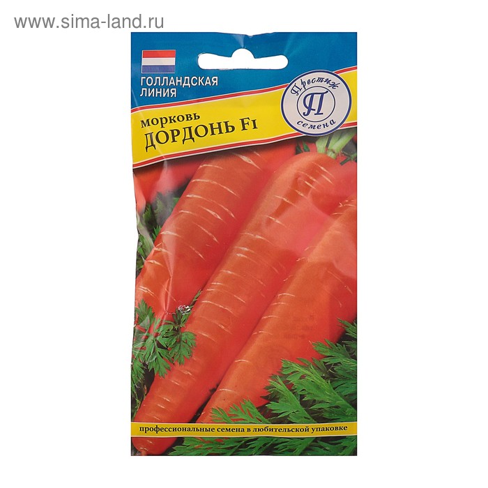 Семена Морковь "Дордонь" F1, лента 6 м - Фото 1