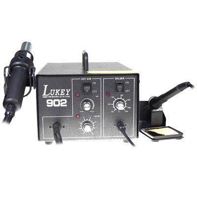 Паяльная Станция LUKEY 902, Компрессорная, Аналоговая, 650 Вт, 100.