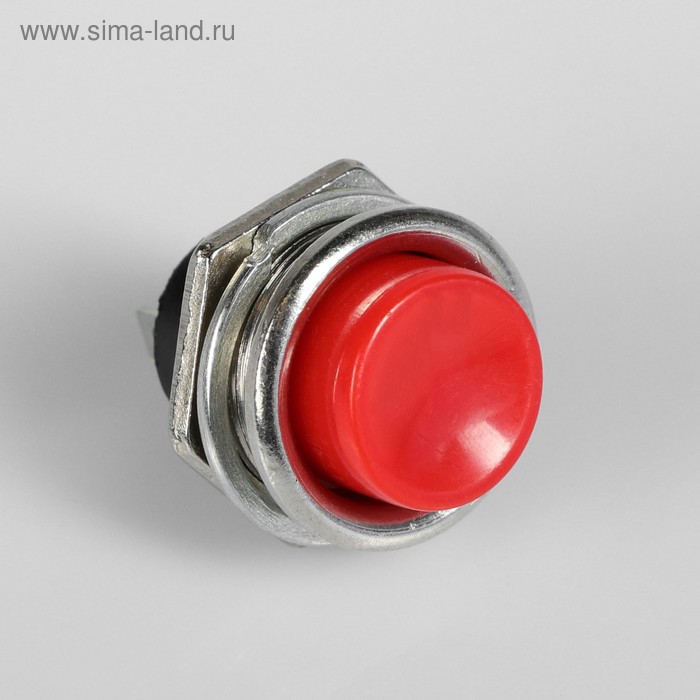Выключатель кнопочный без подсветки, диаметр 21 мм, микс - Фото 1