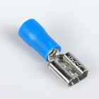 Разъем плоский с кембриком 8 мм, фасовка 50 шт. - Фото 1