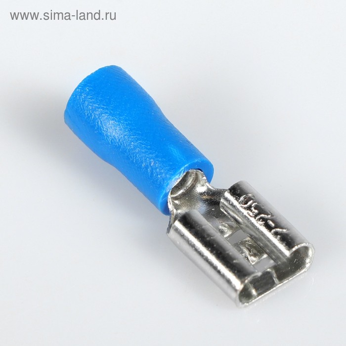 Разъем плоский с кембриком 8 мм, фасовка 50 шт. - Фото 1