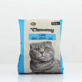 Сухой корм Chammy для кошек, рыба, 350 г 4129187