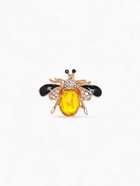 Брошь «Муха» в полёте, цвет жёлто-чёрный в золоте - Фото 1