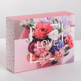 Коробка для сладостей «LOVE» , 20 × 15 × 5 см
