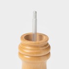 Мельница для специй Доляна «Дуновение леса», 17×4.5 см, керамический механизм, бежевая - Фото 5