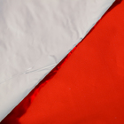Полисилк двухцветный, красный-серебристый, 1 х 50 м - Фото 2