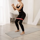 УЦЕНКА Набор фитнес-резинок ONLYTOP: нагрузка 10, 15, 20, 25, 30 кг, 5 шт., 30×5 см - Фото 4