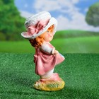 Садовая фигура "Девочка в шляпе" 12х14х30см - Фото 5