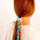 Коса «Радуга», на резинке, 42 см - Фото 3