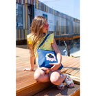 Сумка джинсовая "Люби", цвет синий - Фото 6