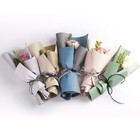 Плёнка для цветов и подарков "Серо-зеленая", 57 х 57 ±5% см - Фото 6